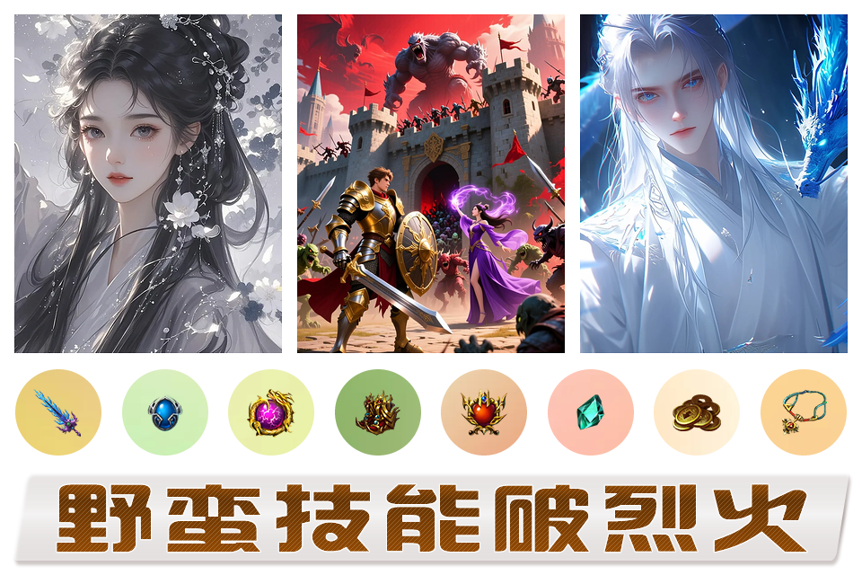 野蛮技能如何破烈火_跑丝刷怪记录，行会管理心得，近战操作要点